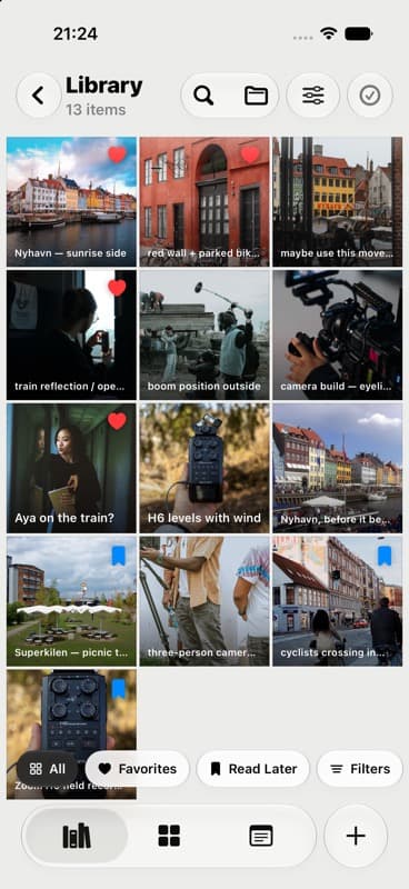 Shipyourday Library on iPhone